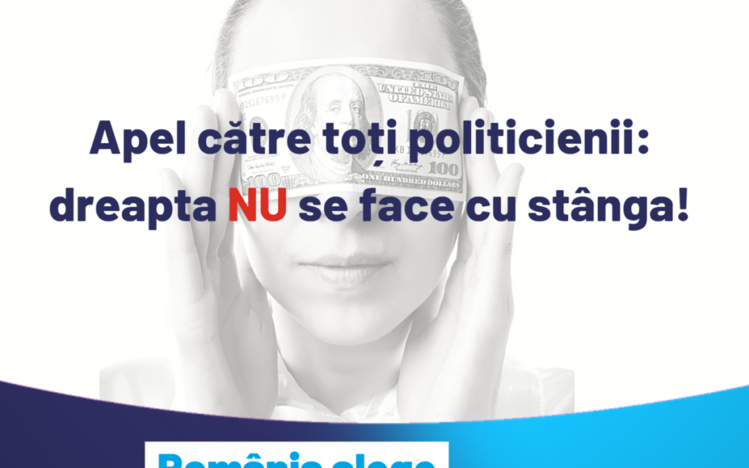 Dreapta nu se face cu stânga