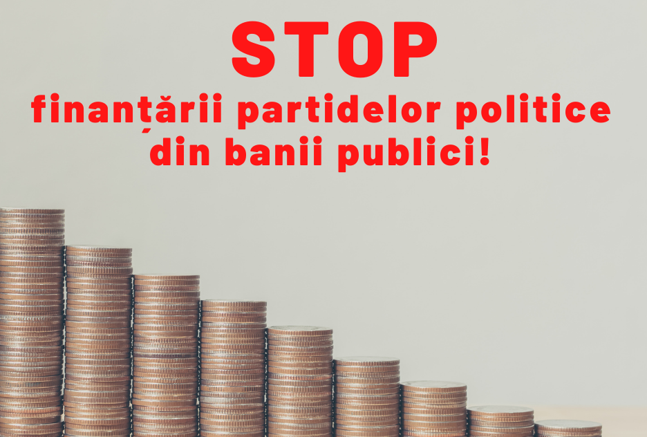 Stop finanțării partidelor politice